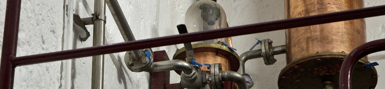 Le systme de distillation de la Distillerie Gualco - Distillerie